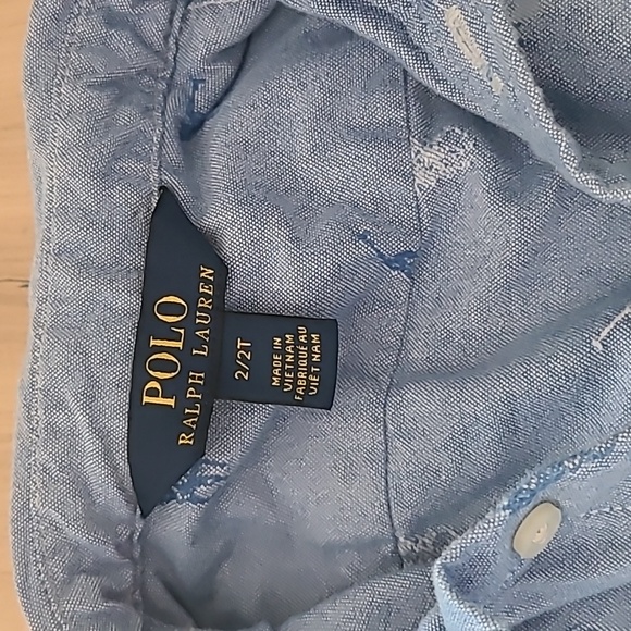 Polo Ralph Lauren blue toddler 2t dress - Picture 2 of 4